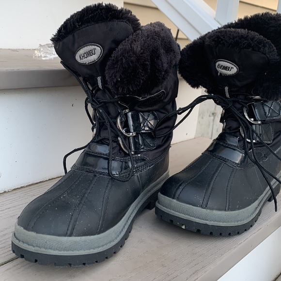 Khombu size 8 winter boots, only slightly worn - Picture 2 of 5